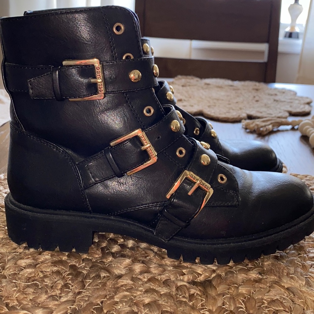 G by GUESS Combat Boots 🖤